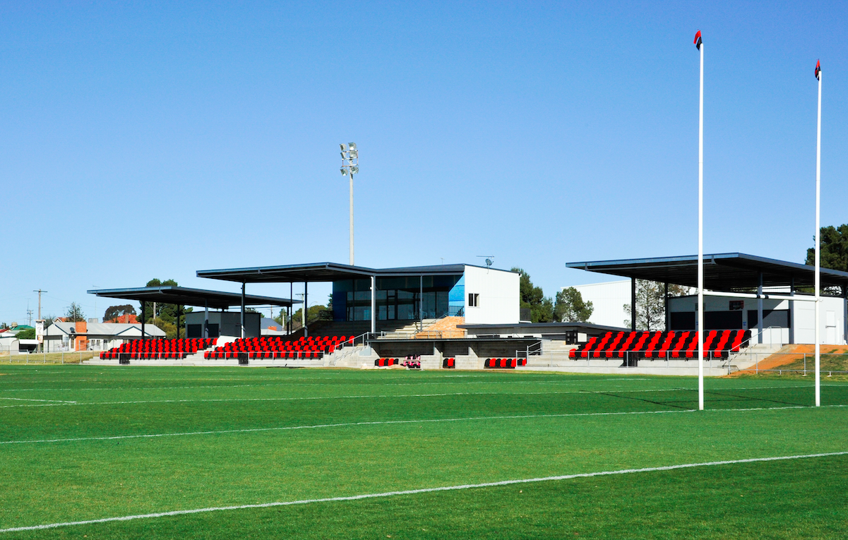 The Ron Crowe Oval in Bland Shire New South Wales