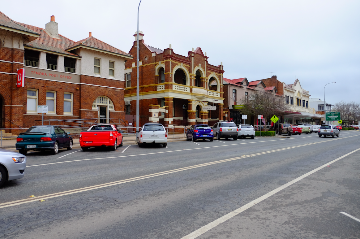 The main street of Temora New South Wales