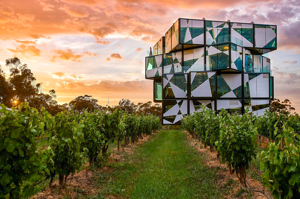 The d’Arenberg Cube, a key tourist attraction in Onkaparinga Council South Australia 
