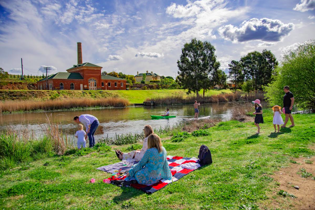 Goulburn Historic Waterworks, on the banks of the Wollondilly River in Goulburn New South Wales