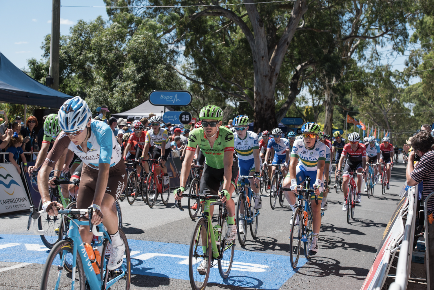 Getting active is easy in Campbelltown South Australia - the city even hosts a leg of the Tour Down Under