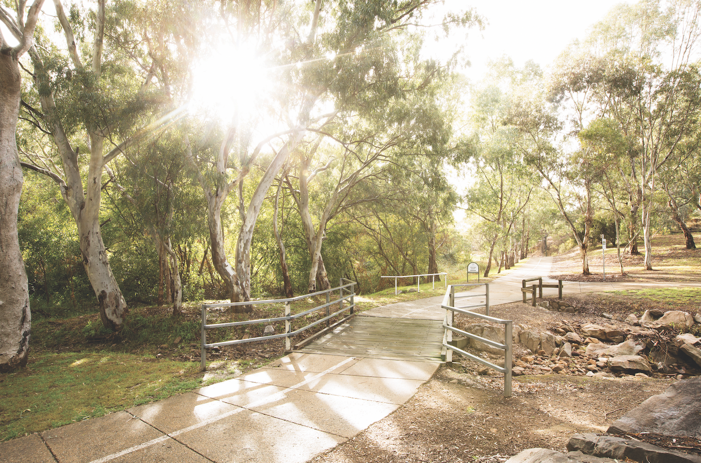 Picturesque trails running through Campbelltown South Australia