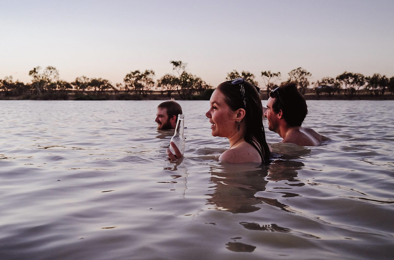 Soaking up the beauty and wilderness of Diamantina Shire Queensland