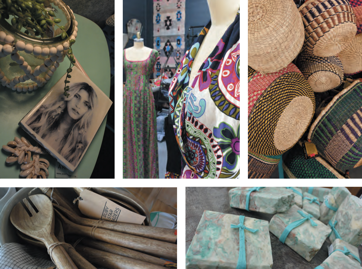 Handmade goods on offer in the Kempsey New South Wales region.
