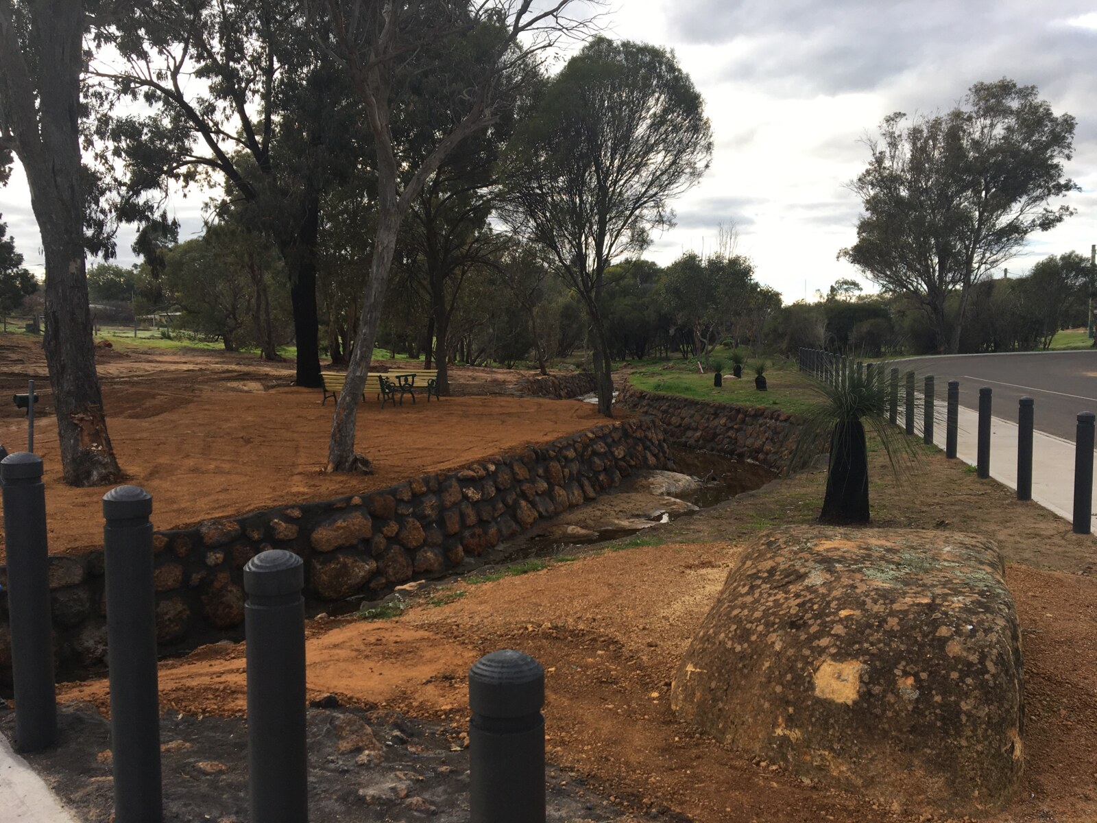 Trails and watercourses in Kojonup Western Australia