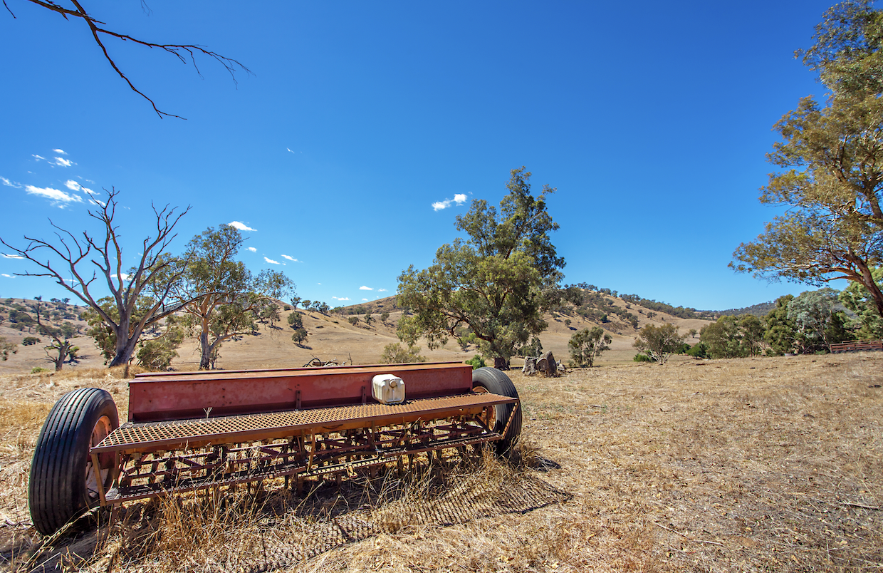 Farming country in Narrandera New South Wales