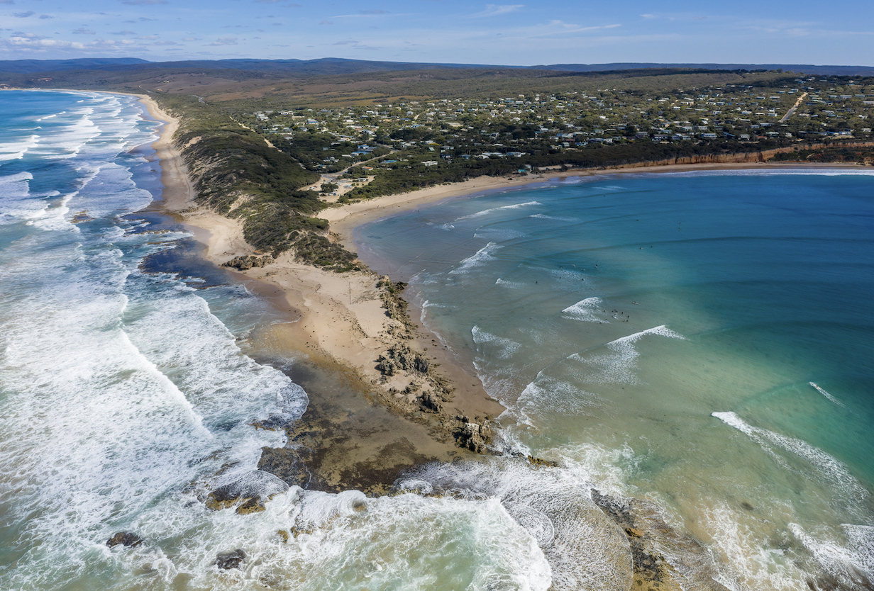 A birds-eye view of Surf Coast Shire Victoria