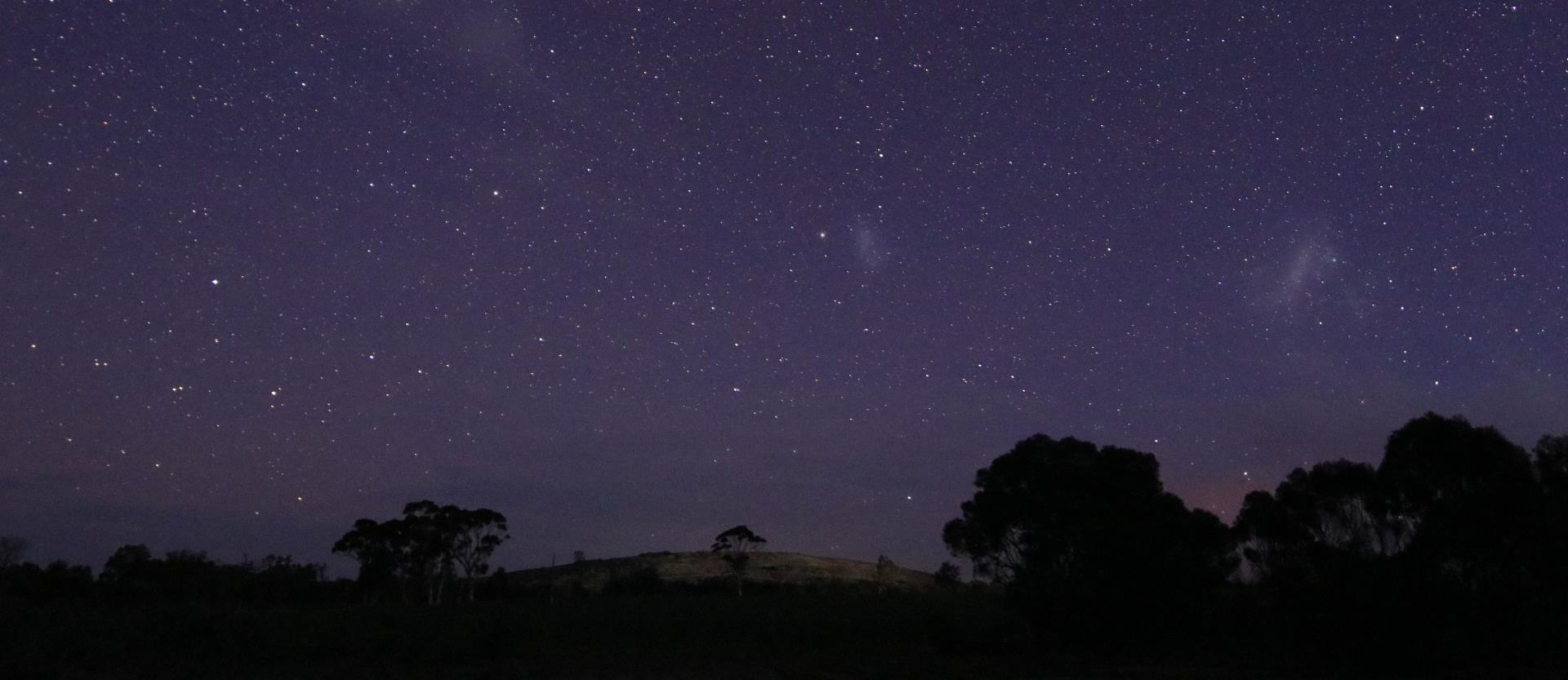 Take your telescope to Puntapin Hill to gaze in wonder at the stars by night.