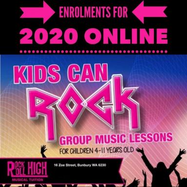 Business For Sale - WA - Bunbury - 6230 - ROCK n ROLL HIGH and Kids Can Rock -  Tuition for Musical Instruments and Vocal  (Image 2)