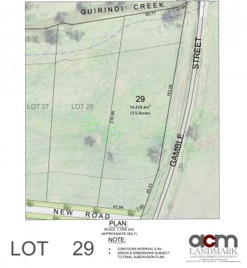 Lifestyle For Sale - NSW - Quirindi - 2343 - LOT 29 IDEAL 3.56 ACRES WITH CREEK FRONTAGE & COUNTRY LIFESTYLE  (Image 2)