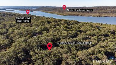 Residential Block For Sale - QLD - Russell Island - 4184 - Level building pad, mostly cleared block on Eastern side  (Image 2)