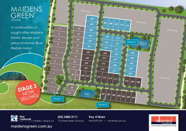 Residential Block Sold - NSW - Moama - 2731 - Maidens Green - 684sqm - Lot 317.  (Image 2)