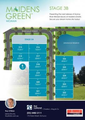 Residential Block Sold - NSW - Moama - 2731 - Maidens Green - 684sqm - Lot 318  (Image 2)