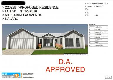 Residential Block For Sale - NSW - Kalaru - 2550 - DA Approved House Plans for this Block  (Image 2)