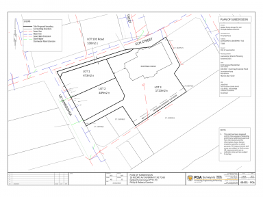 Residential Block Sold - TAS - Invermay - 7248 - Lots 1 - 486m2. Two adjacent building lots, totalling 976m2, level, private, quiet, walking distance to CBD.  (Image 2)