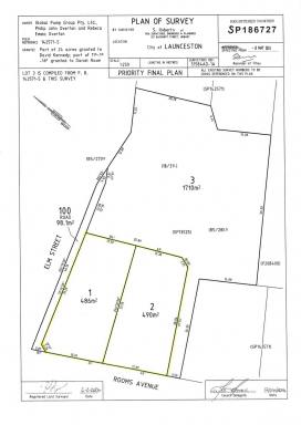 Residential Block Sold - TAS - Invermay - 7248 - Lots 1 - 486m2. Two adjacent building lots, totalling 976m2, level, private, quiet, walking distance to CBD.  (Image 2)