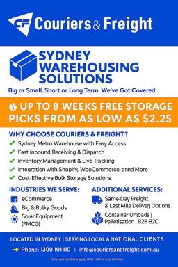 Industrial/Warehouse For Lease - NSW - Eastern Creek - 2766 - 3PL / Cross Dock / Ecommerce Fulfilment from. Up to 8 weeks free storage and picks from as low as 2.25  (Image 2)