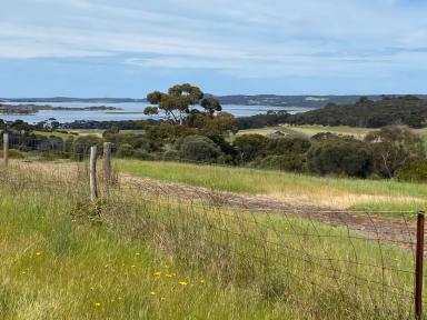 Residential Block For Sale - SA - American River - 5221 - Exceptional elevated views over Pelican Lagoon and rolling hills. Top of the block is flat and build ready (STCC). Views cannot be built out. (Image 2)