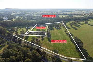 Acreage/Semi-rural For Sale - VIC - Euroa - 3666 - "Cloran" - 5 Titles On The Town Boundary, Seven Creeks Frontage, A Two-Storey Family Home  (Image 2)