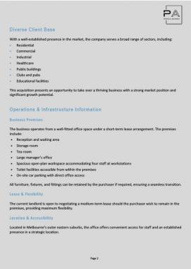 Business Sold - VIC - Melbourne - 3000 - Highly Profitable Building Surveyor Business  (Image 2)