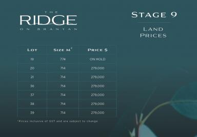Residential Block For Sale - QLD - Branyan - 4670 - STAGE 9 - THE RIDGE ON BRANYAN  (Image 2)