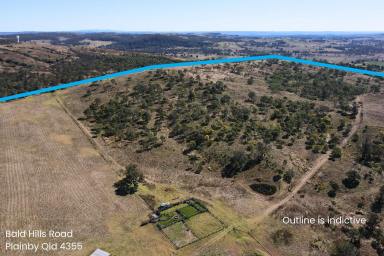 Livestock For Sale - QLD - Plainby - 4355 - Scrub block, 180acres, two titles, magnificent views, bore, yards, and dams.  (Image 2)