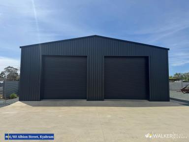 Industrial/Warehouse For Lease - VIC - Kyabram - 3620 - Commercial Shed 4/60 Albion St - $440.00 per week incl. GST  (Image 2)