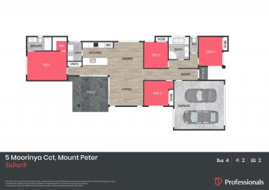 House For Lease - QLD - Mount Peter - 4869 - Modern Family Home in Quiet Mount Peter Location  (Image 2)