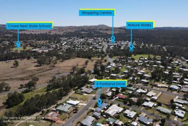 House For Sale - QLD - Crows Nest - 4355 - Colonial-style brick home with a large powered shed.  (Image 2)