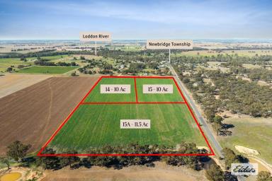 Residential Block For Sale - VIC - Newbridge - 3551 - Productive Farm Land – 3 Adjoining Titles, Lots 14, 15 & 15A Corner Wimmera Hwy and Ryan Street, Newbridge (Image 2)