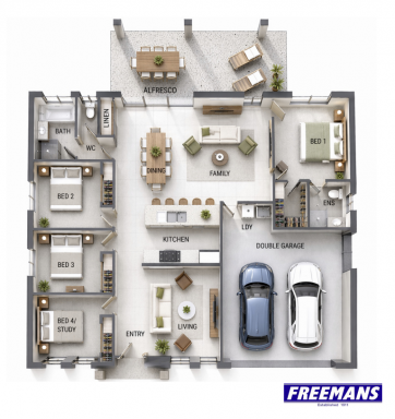 House For Lease - QLD - Kingaroy - 4610 - Brand New Family Home - Modern Living on a Fully Fenced 800m² Block  (Image 2)