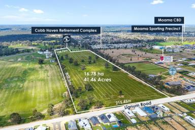 Land/Development Auction - NSW - Moama - 2731 - The Next Landmark in Residential Living.
Rare Residential Development Site - 16.78 ha (41.46 acres)*  (Image 2)