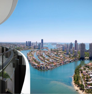 Apartment For Sale - QLD - Chevron Island - 4217 - NE Facing /Level 24 - AMAZING VIEWS: OCEAN/RIVER/MOUNTAIN - 130m² CHEVRON ONE – THIS IS THE ONE! (Image 2)